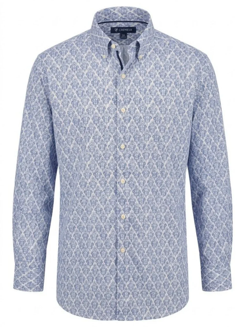 Cotton blend dress shirt, Cremieux, paisley print button-down, Size XXL